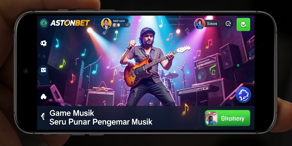 Tangkapan layar gameplay <strong>ASTONBET</strong> yang menampilkan pengguna bernyanyi dengan penuh semangat.