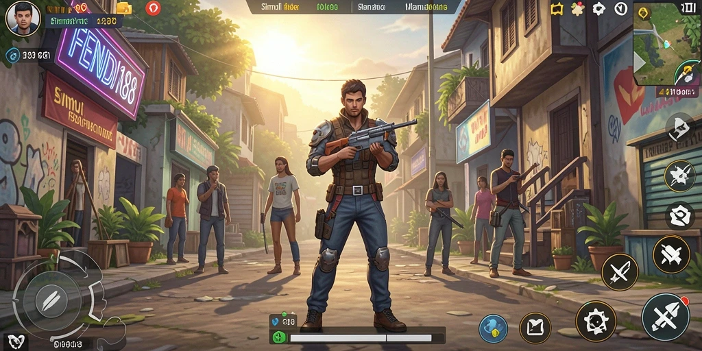 Menampilkan gameplay menarik FENDI188 dengan berbagai skenario simulator.