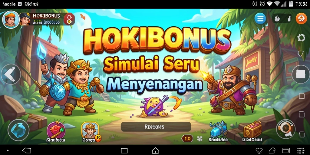 Tampilan gameplay HOKIBONUS yang menarik dan realistis.