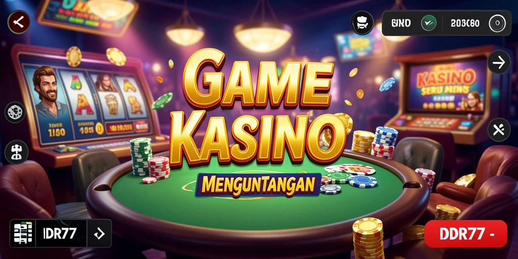 Gameplay seru dan menguntungkan dalam aplikasi IDR77.