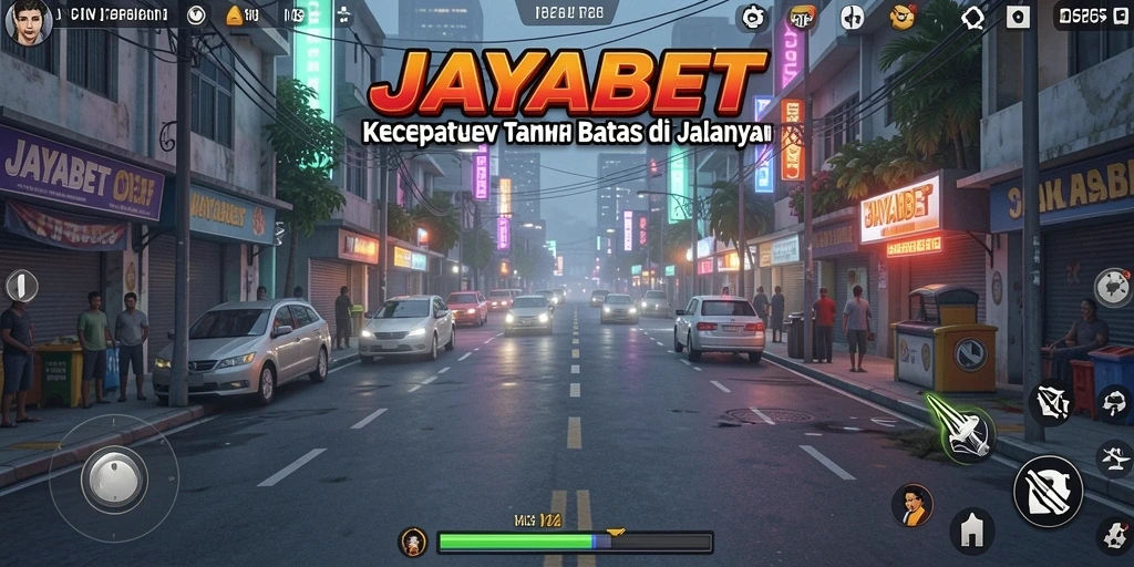 Tampilan menarik dari balapan intens di JAYABET.