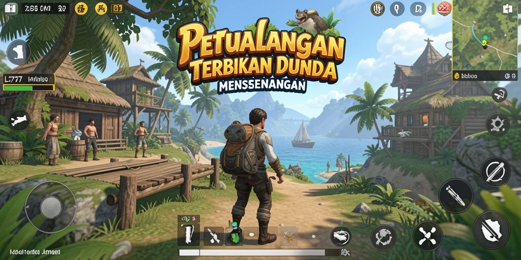 Tampilan gameplay Open World yang mendebarkan dari L777.