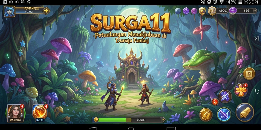 Gameplay SURGA11 yang penuh petualangan dan tantangan.